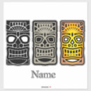 Pesquisar por máscara tiki adesivos Havaiano