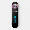 Pesquisar por crânio colorido skates Dia de los muertos