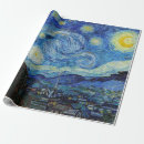 Pesquisar por vincent van gogh papel de presente Vintage