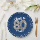 Pesquisar por 80 anos aniversário pratos Moderno