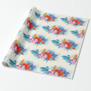 Pesquisar por flor tropical papel de presente Rosa