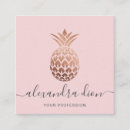 Pesquisar por abacaxi elegante na cartao de visita Bonito