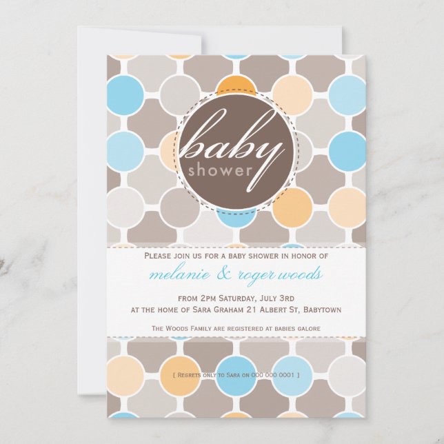 001-Joanne : convites para chás de fraldas (Frente)