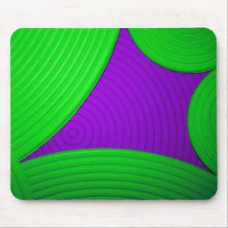 01 Starburst verde & roxo Mousepad