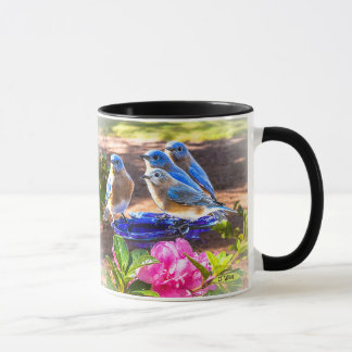 050 Bluebirds para sempre caneca do clássico de 11
