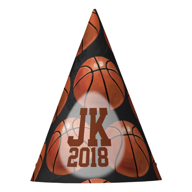 07de12 Chapéus de Partido de Basquete Personalizad (Frente)