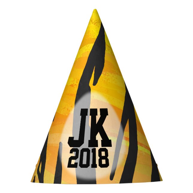 07de12 Chapéus de Partido de Tigre Personalizados (Frente)