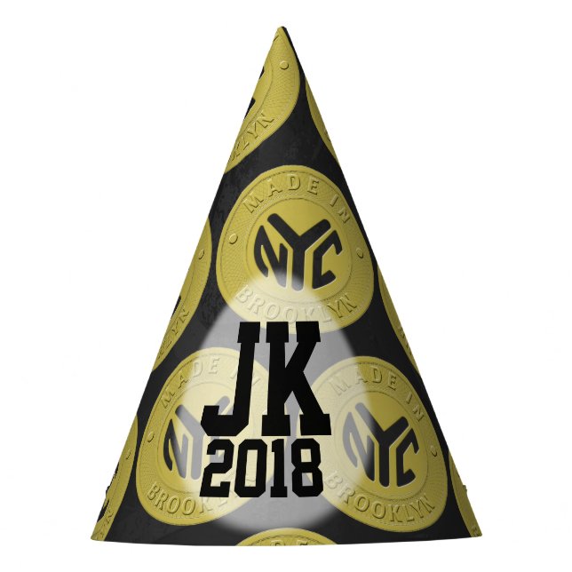 07of12 Brooklyn feitos chapéus de festa (Frente)