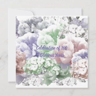 100º Convite à Celebração de Aniversário