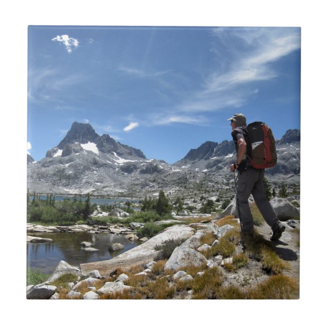 1000 Island Lake and Banner Peak - Trilha de John  (Frente)