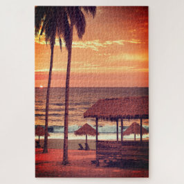 1000 Quebra-cabeça de solteiro de praia de Piece B