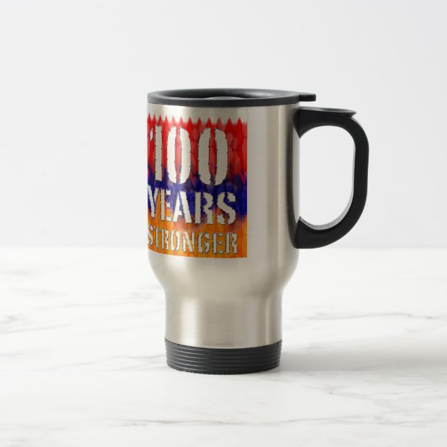 100 anos de caneca de viagem arménia mais forte (Direita)