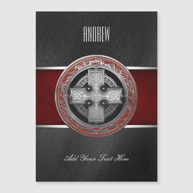 [100] Antigos Nó de Prata Sagrado Celta (Frente)