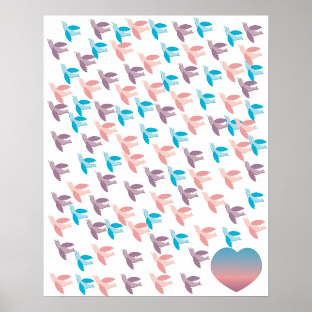 100 aves Poster (Frente)