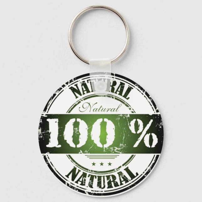 100% Chaveiro natural (Frente)