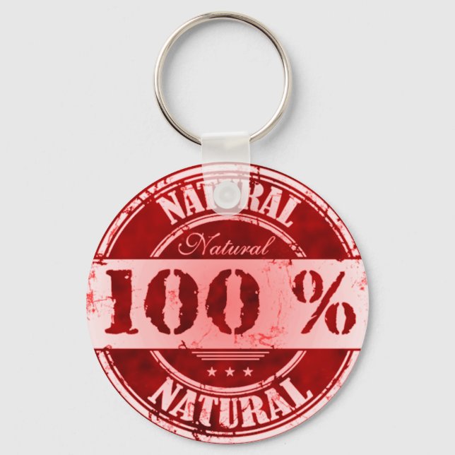 100% Chaveiro natural (Frente)