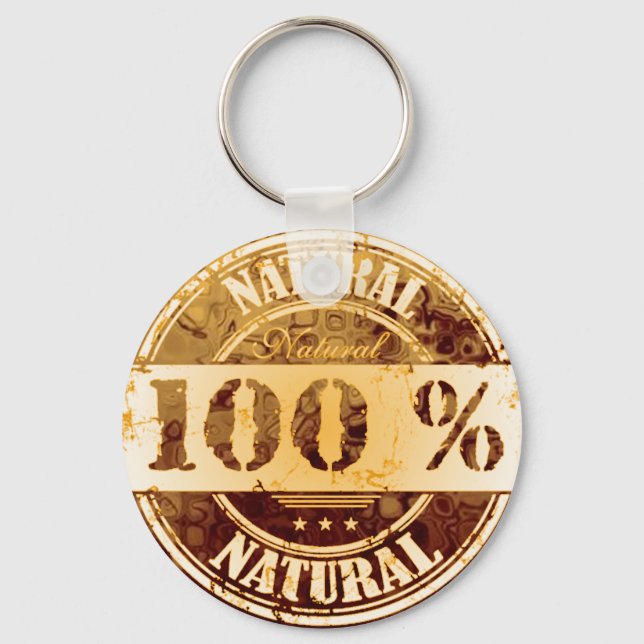 100% Chaveiro natural (Frente)