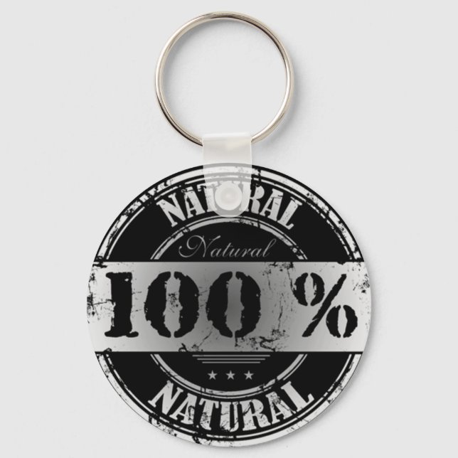 100% Chaveiro natural (Frente)