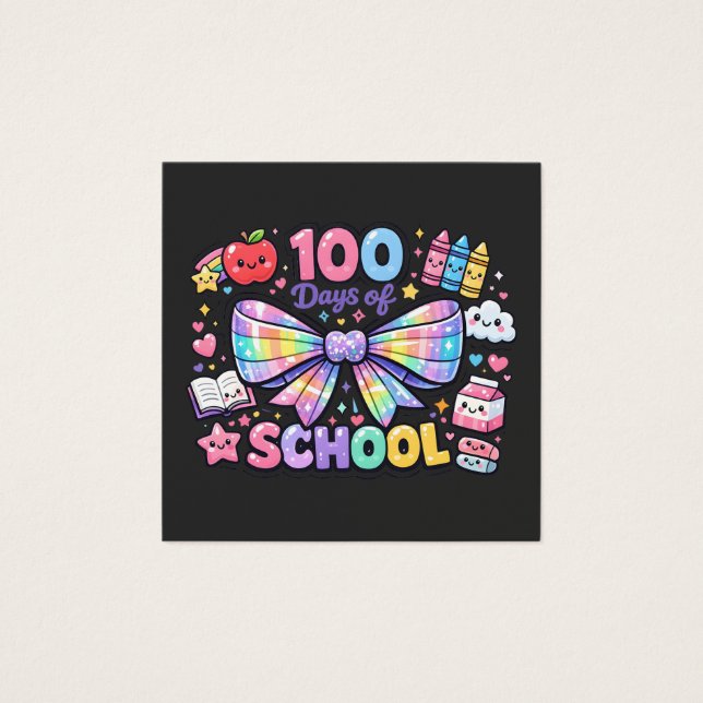 100 Days Of School  (Frente)