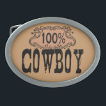 100% de Buckle Cowboy<br><div class="desc">100% Cowboy, adesivos de moda, botões, t-shirts e presentes. Camisas legal, Trendy Cowboy, camisetas, chapéus e muito mais. Mostre ao seu país orgulho ocidental com este design chic urbano legal. Você é um Bullrider? Bronc Rider? Rodeo Boy? Ou apenas um bom rapaz da Ol Country? Mostre seu Orgulho de Cowboy!...</div>