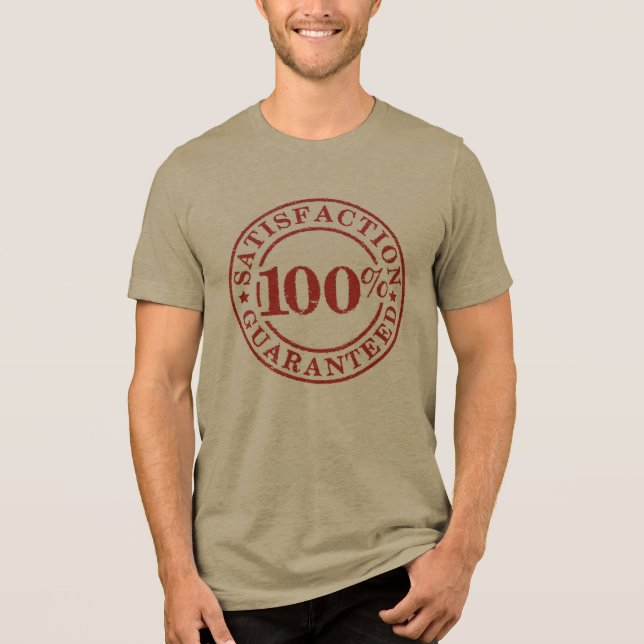 100% de Satisfação Garantida (Frente)