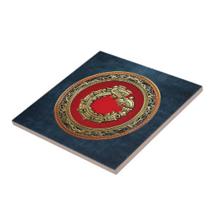 [100] Deus Serpente Quetzalcoatl [Dourado]