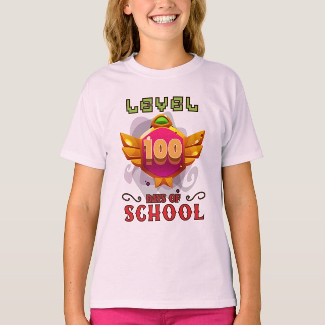 100 Dias De Camisa Escolar |100.o dia Professor (Frente)
