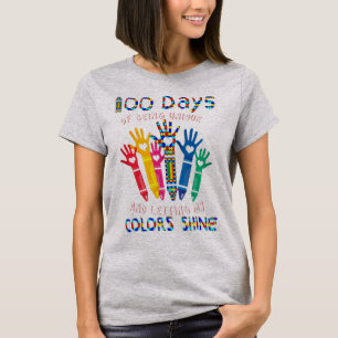 100 dias de camisa mais inteligente da escola para