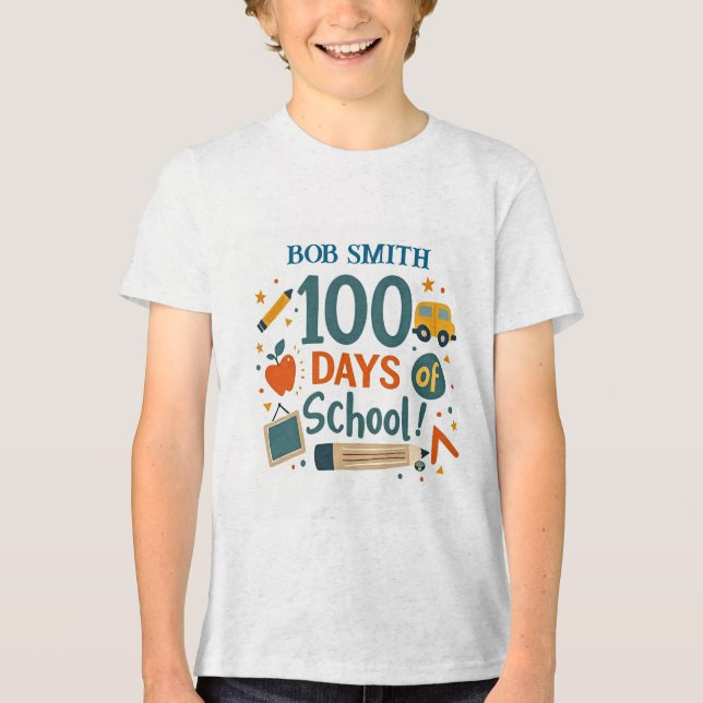 100 dias de escola: Celebrando o aprendizado com d (Frente)