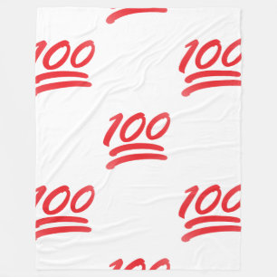 100 emoji cobertor