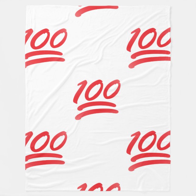 100 emoji cobertor (Frente)