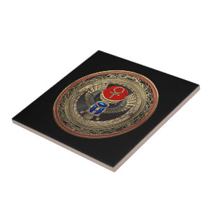 [100] Sárabe egípcio Dourado, sagrado, com Ankh