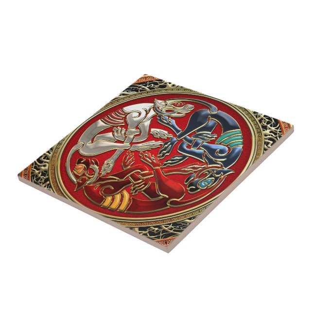 [100] Tesouros celtas - três cães no ouro (Lateral)