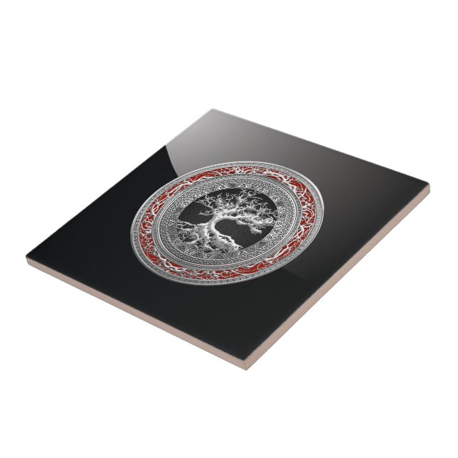 [100] Treasure Trove: Celtic Tree of Life [Prata] (Lateral)