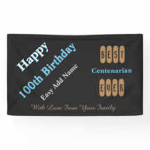 100th Aniversário apropriado para a idade