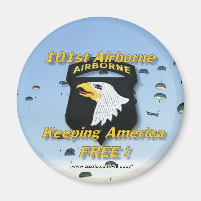 101rua de cadeiras de imã de geladeira do exército (Frente)