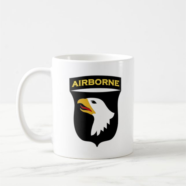 101st Caneca de SSI da divisão aerotransportada (Esquerda)