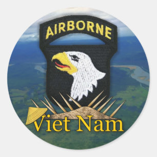 101st etiqueta de Vietnam dos veteranos da divisã