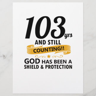 103 anos e ainda contando aniversário