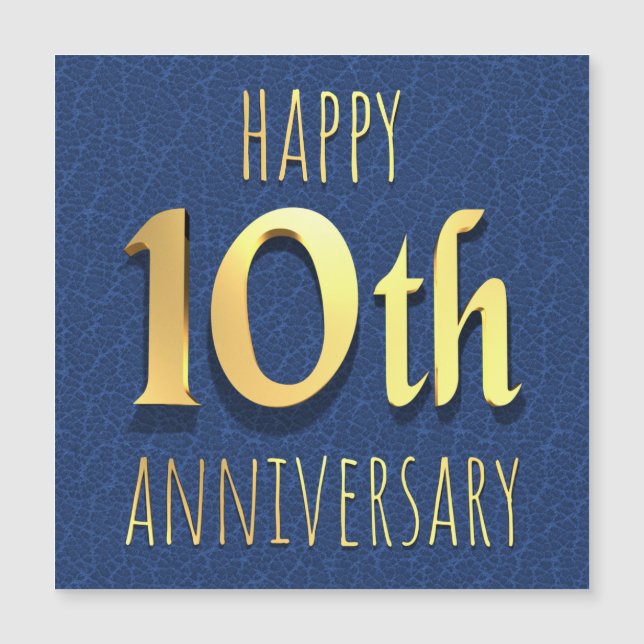 10.º Aniversário (Frente)