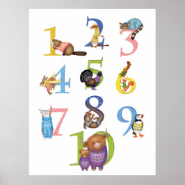 10 Animais escoceses poster