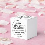 10 Caixas Personalizadas para Favor 25% de Descont<br><div class="desc">10 x Caixas de Favor Personalizadas para Casamento Clássico - obtenha até 25% de desconto com compra em atacado com desconto de compra múltipla. Verifique também as reduções diárias especiais. Procurando criar seus próprios itens personalizados impressos em quantidade para presentes de casamento romântico com monograma, um chá de bebê elegante,...</div>