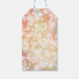 10 Etiquetas De Presente De Bokeh, Luzes Incursora