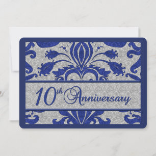 10o Azul do anúncio do negócio do aniversário