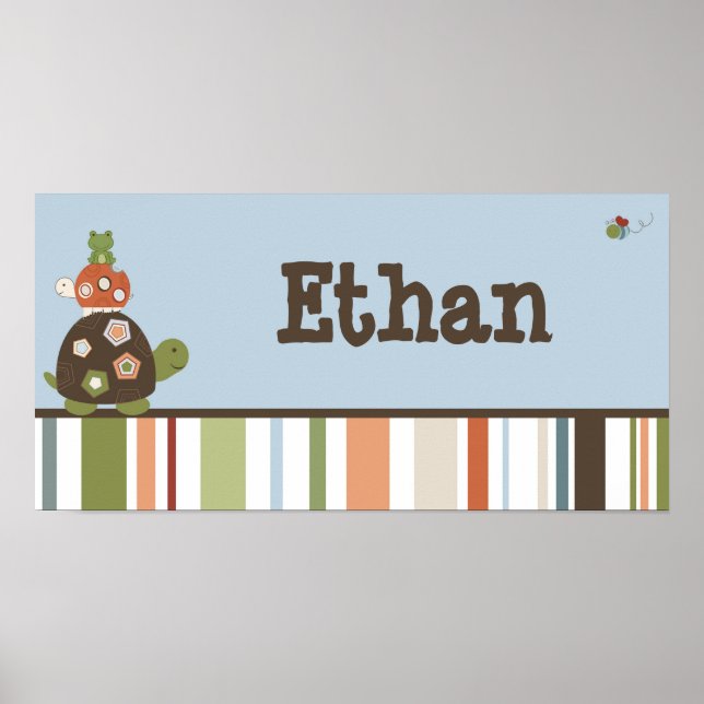 10x20 Nome de Arte de Enfermeiro Impressão Laguna  (Frente)