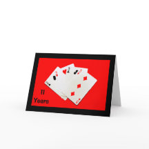 11 Anos É Grande Coisa! Cartão de aniversário
