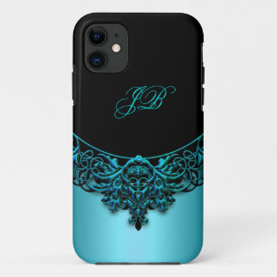 11 Capa Case-Mate para iPhone 5 Azul Teal Preto