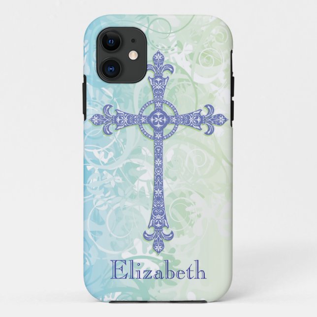 11 Capa Cross Moderno para Iphone 5 (Verso)