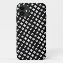 Capa de Celular para iPhone Tema Bola de Futebol