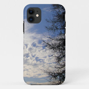11 Capa para iPhone 5 árvore com céu nublado